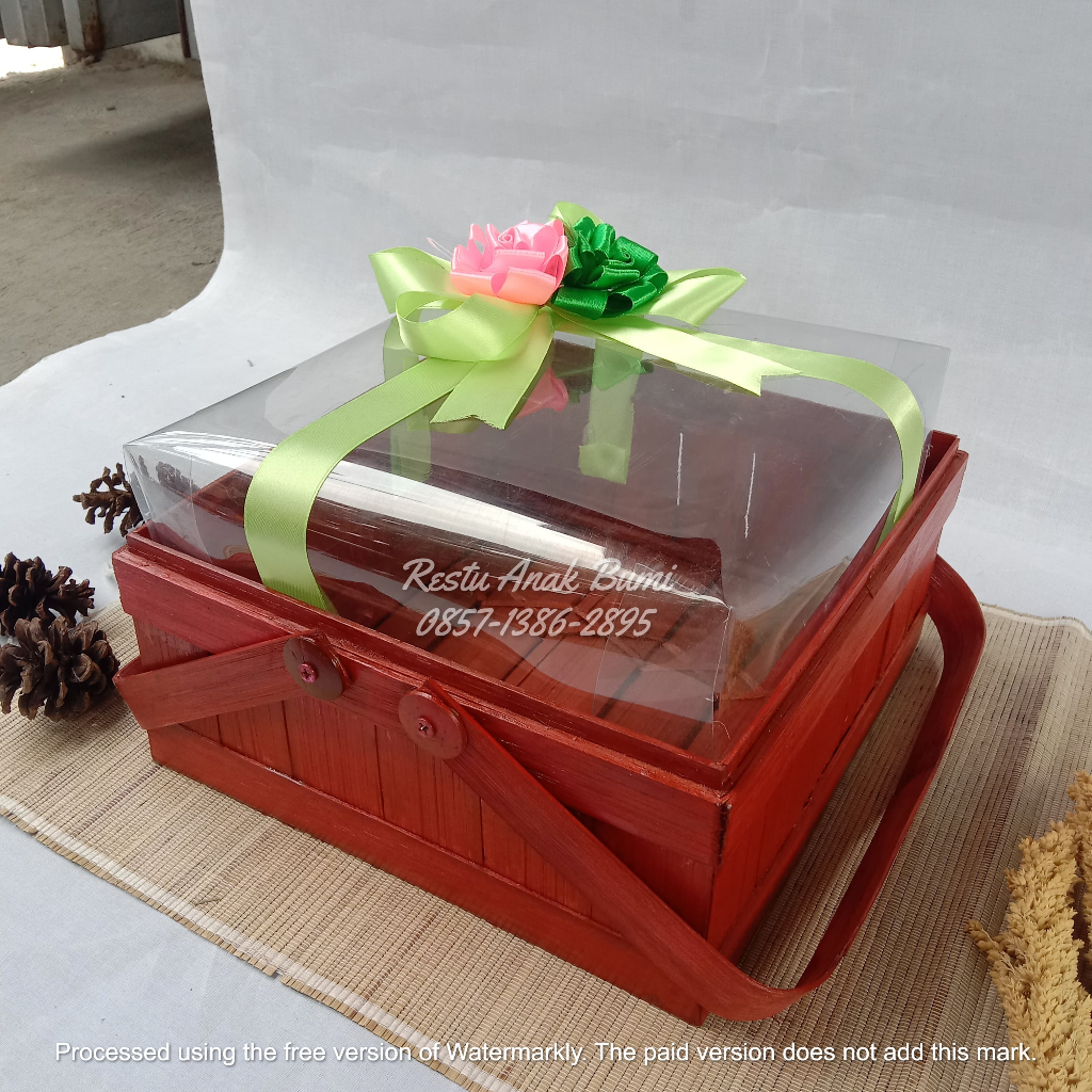 NEW KMT Merah Pita  (Part 1) WADAH MULTIFUNGSI BOX HANTARAN| RICE BOX ANTI BASI-KARDUS MAKANAN-BOX M