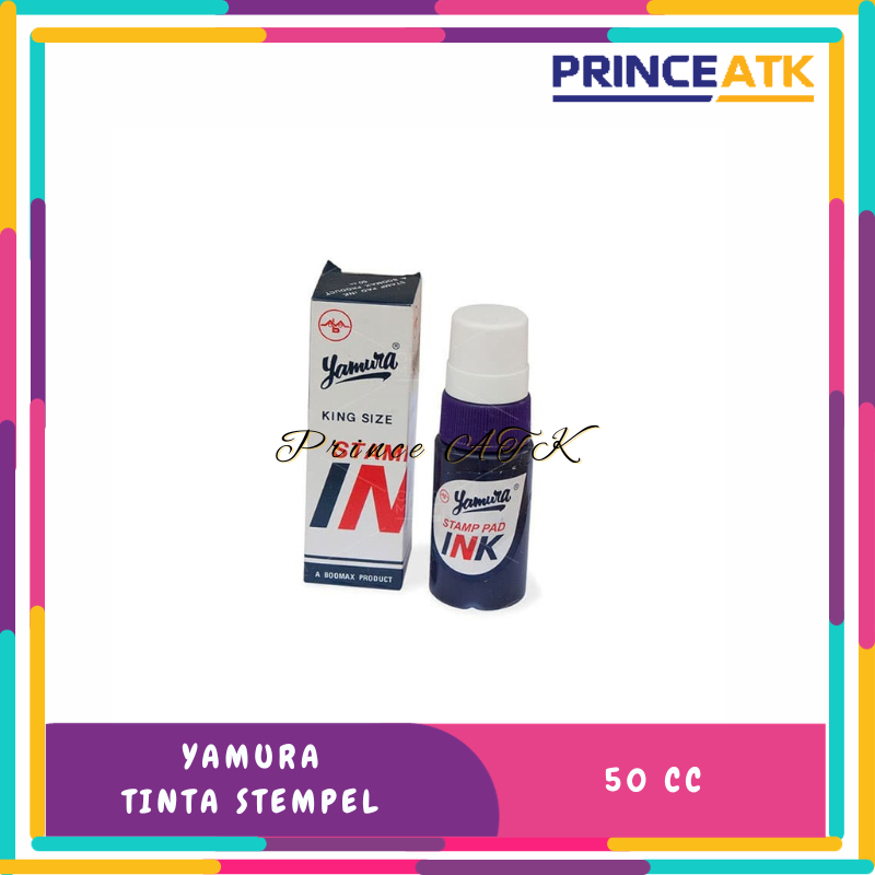 

TINTA STEMPEL STAMP PAD INK YAMURA 50 CC - UNGU