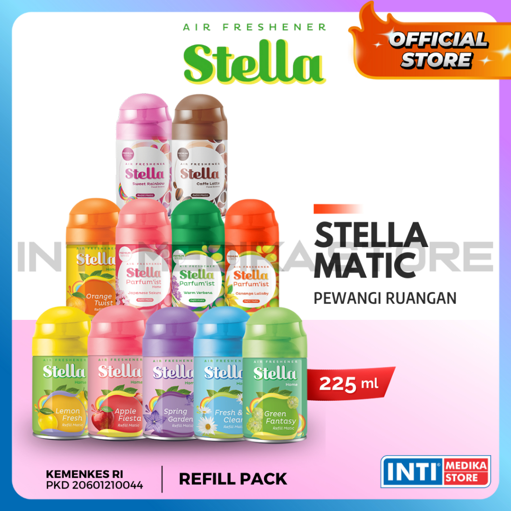 STELLA MATIC - Refill Stella Matic | Pengharum Ruangan Otomatis