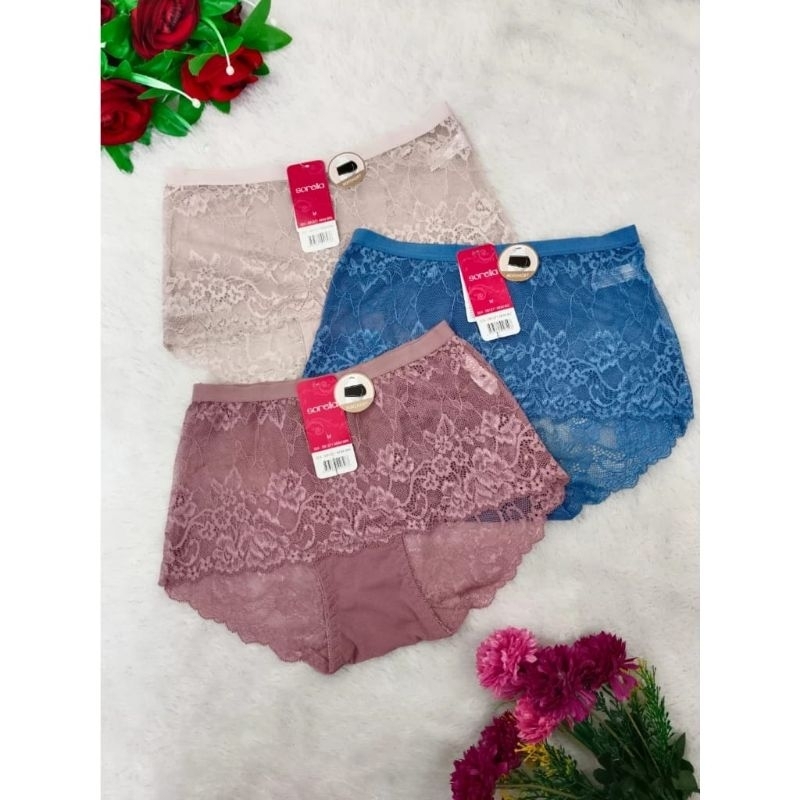 Celana Dalam Wanita SORELLA 1271 - Model Boxshort