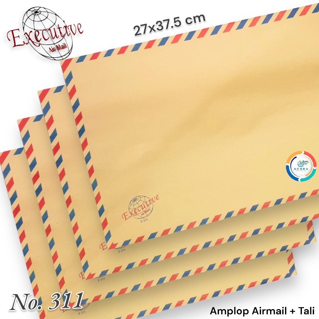 

Executive Amplop Map Coklat Tali (25x37.5cm) No 311 | @ 1Pack = 10 PCS