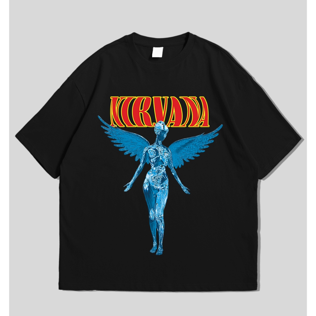 T-Shirt Nirvana - Oversized Black Series