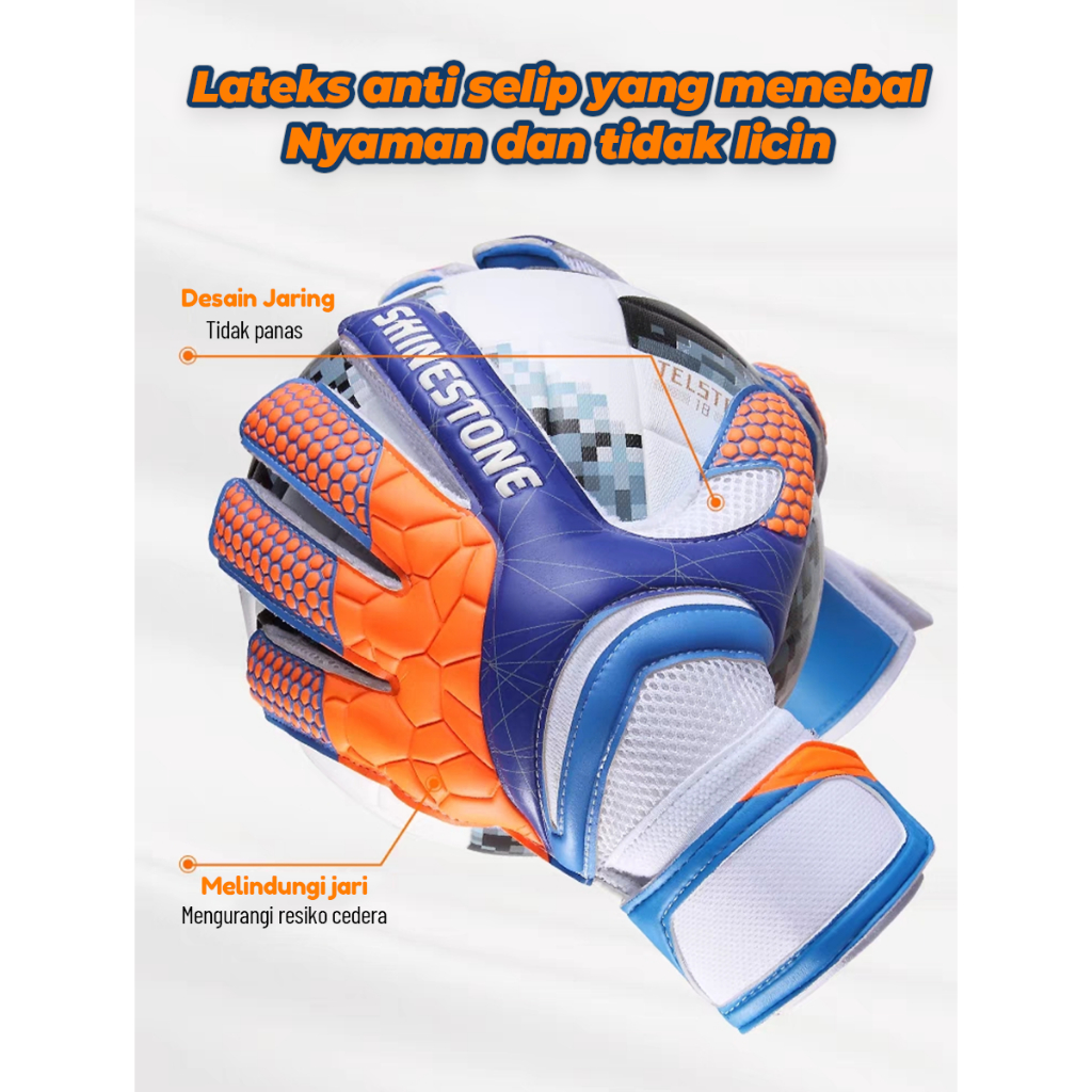 Sarung Tangan Kiper Bola - GoalKeeper Glove - Dewasa/Anak