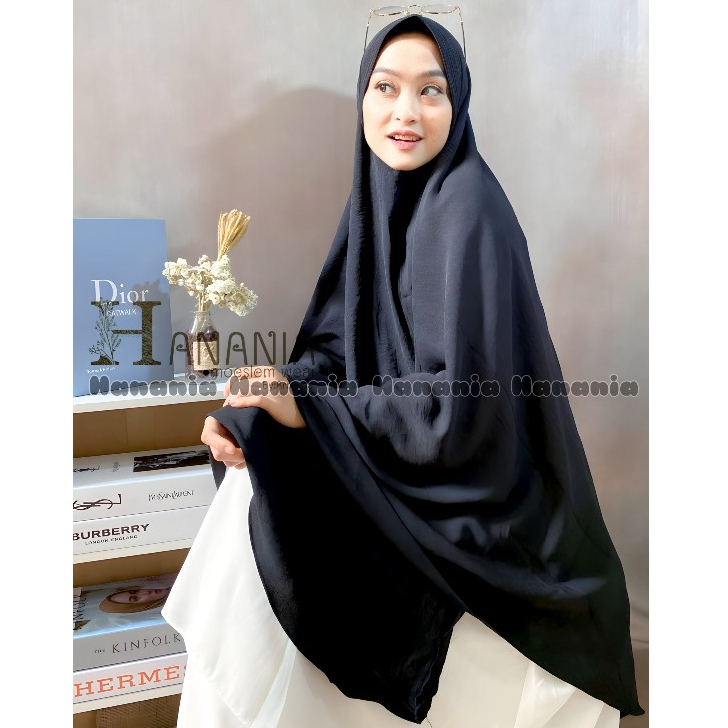 KERUDUNG KHIMAR CRINKLE JUMBO XXXL PET ANTEM / Hijab Crinkle Jumbo Pet / Khimar Crinkle Jumbo / Jilb