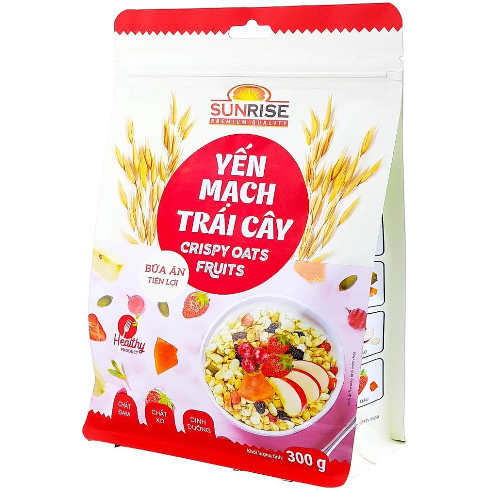 

SUNRISE CRISPY OAT FRUIT 300GR
