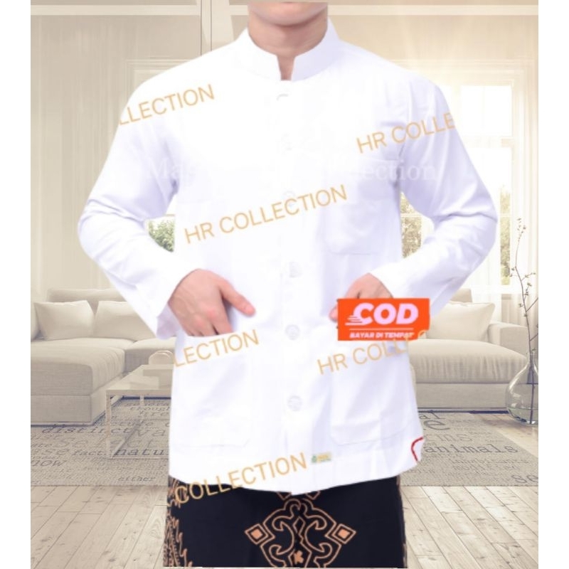 BAJu Koko habaib polos lengan panjang / BAJU KOKO HAIBAH KOKO HABAIB