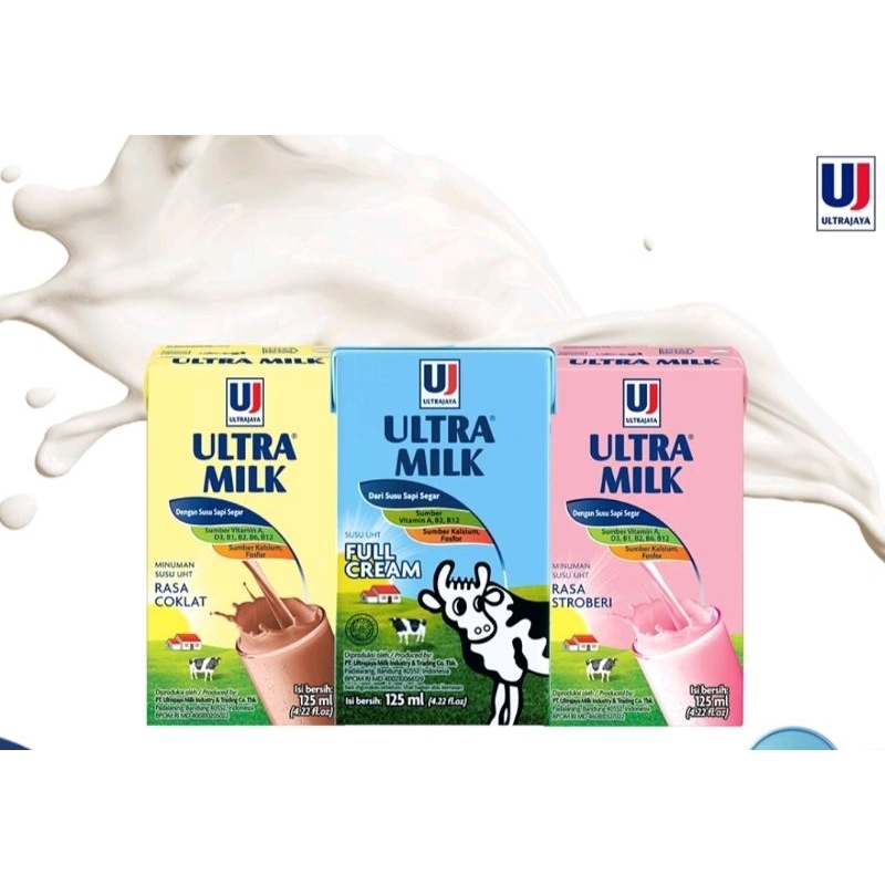 

Ultra Milk 125ml (1 Dus isi 40 pc)