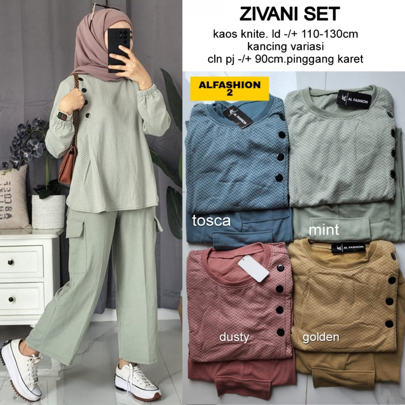 (COD) ZIVANI • AIKA • BALENCI • SAFURA • ZANIKA • RITA • SANDA SERIES SET BY ALFASHION | oneset setc