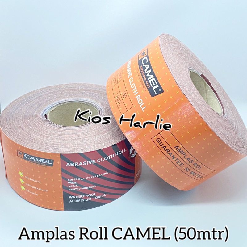 amplas roll camel, amplas roll kain, amplas roll, amplas roll 4"