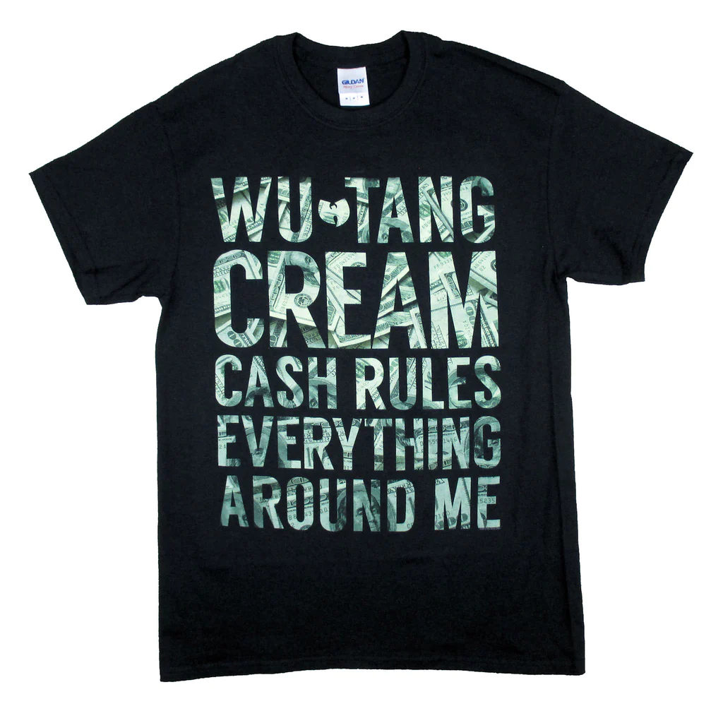TShirt Wu Tang Clan Cream | Kaos Band