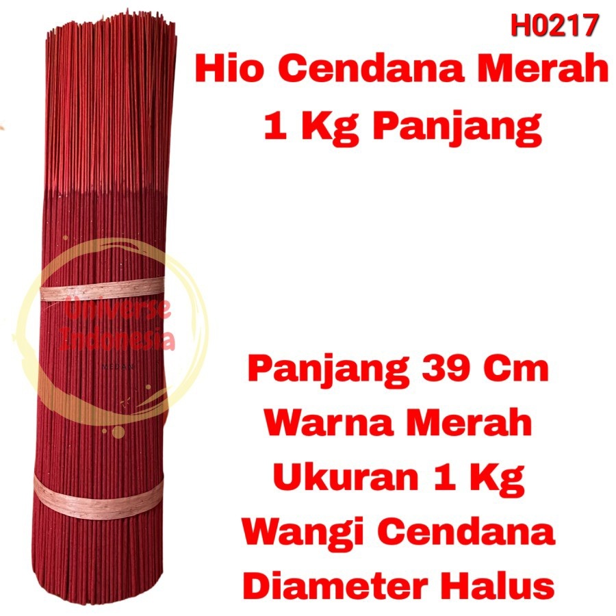 Hio Dupa Sembayang Kiloan 1 Kg Merah Wangi Panjang