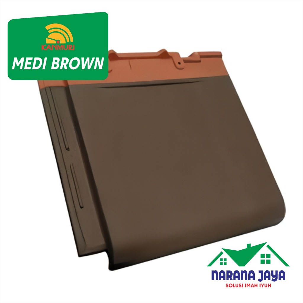 GENTENG KANMURI | FULL FLAT | MEDI BROWN