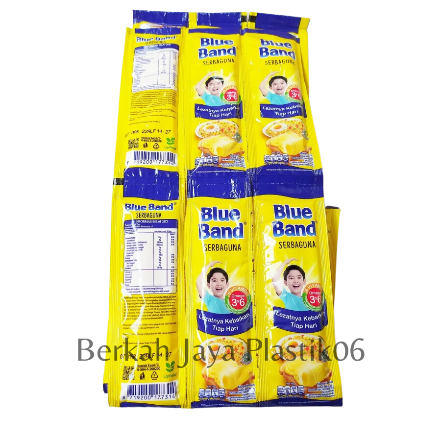 

Blue Band Serbaguna 20g Isi 12 Sachet atau 1 Renceng