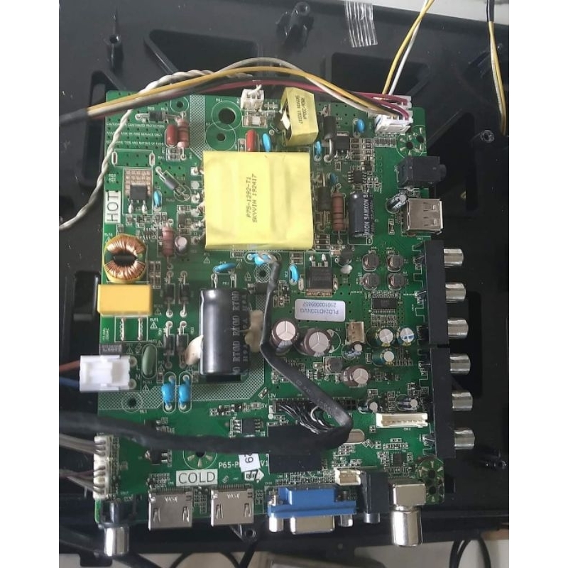MAINDBOARD TV POLYTRON PLD24D123 - Motherboard - MESIN TV LED POLYTRON -PLD24D123