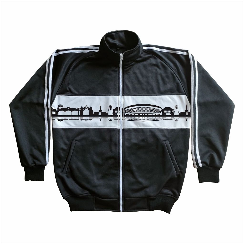 Tracktop Casual City Series Surakarta Track Suit Custom Desain Kota Surakarta