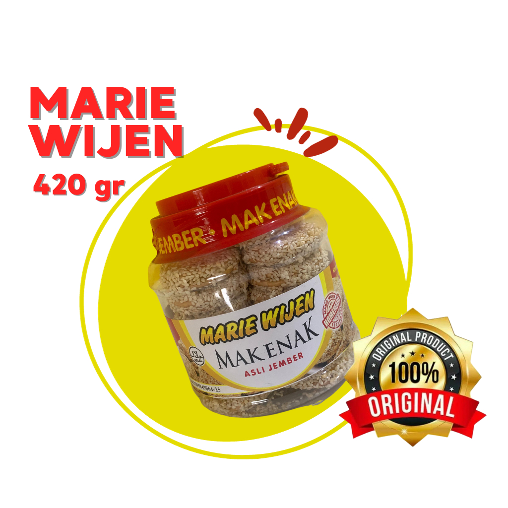 

MARIE WIJEN 420 GRAM - MAK ENAK ASLI JEMBER OFFICIAL STORE