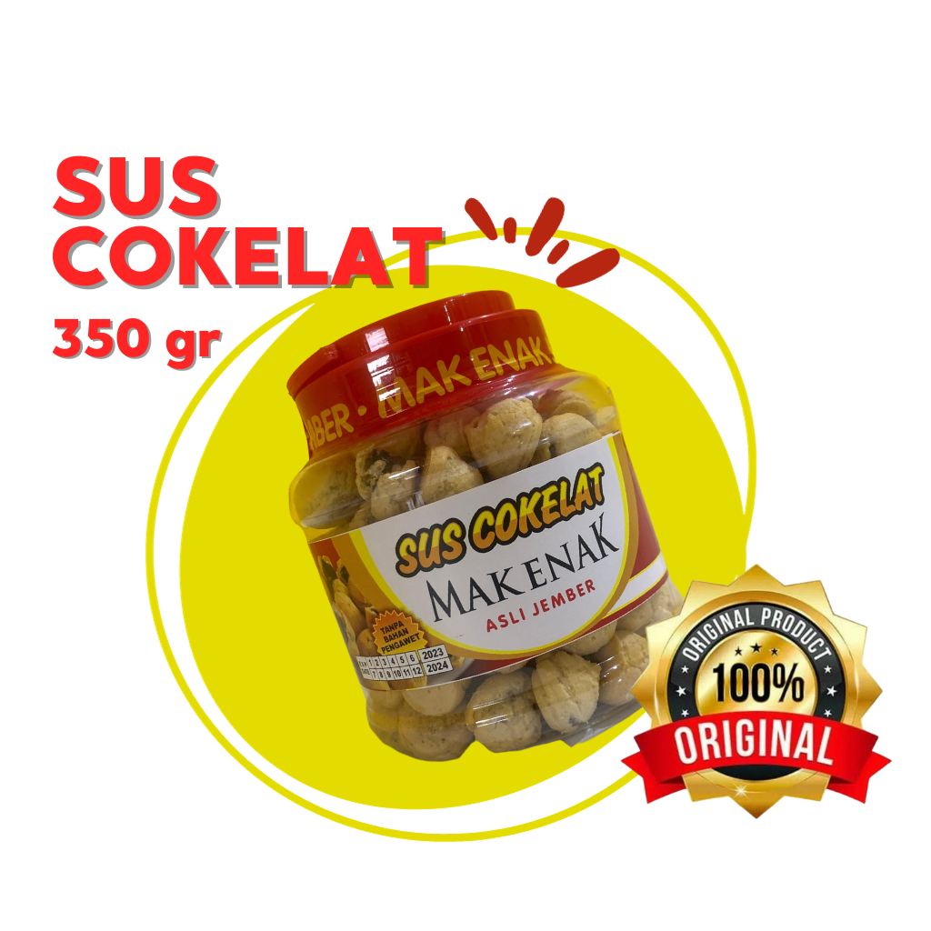 

SUS COKLAT/SOES COKELAT 350 GRAM - MAK ENAK ASLI JEMBER OFFICIAL STORE