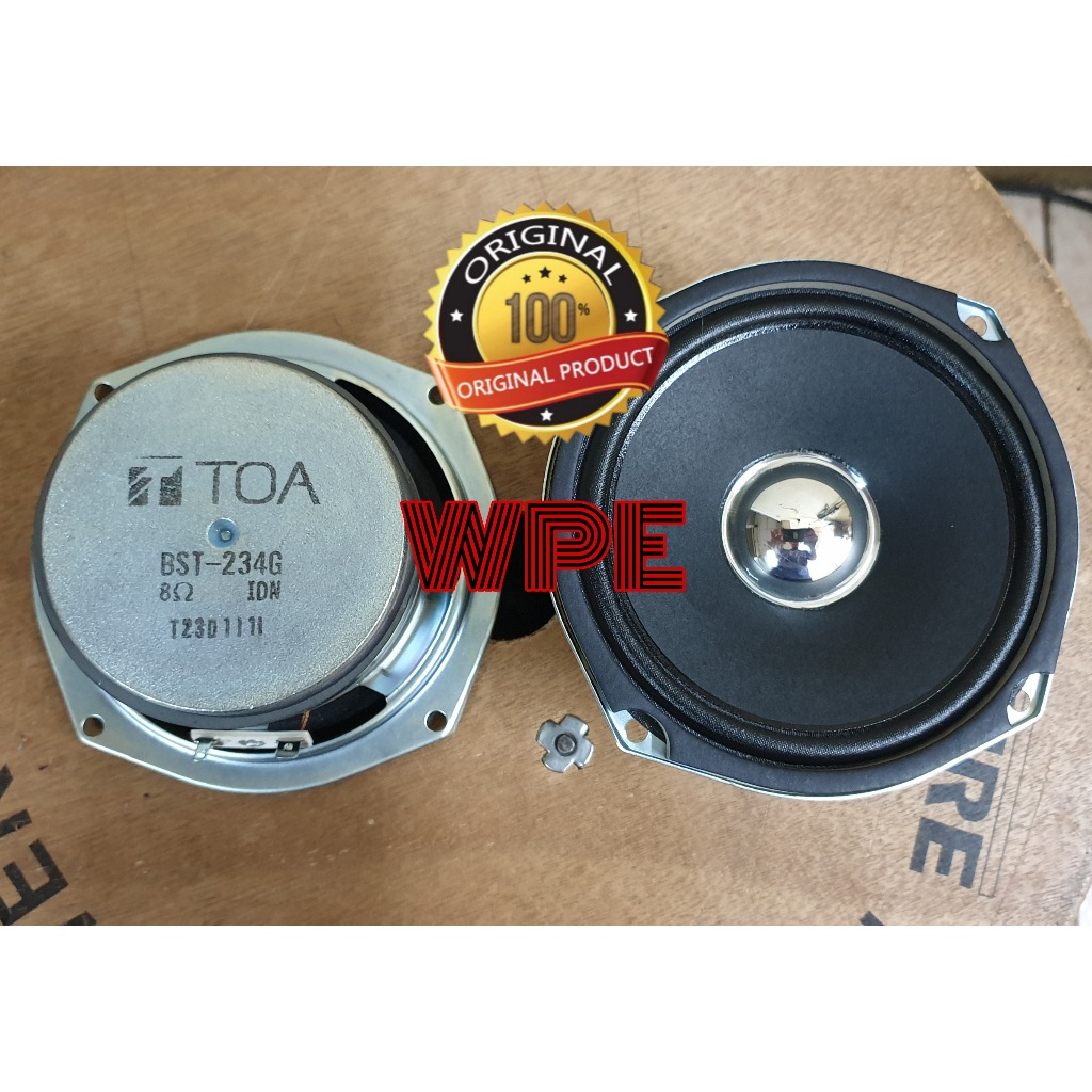 speaker komponen toa bst 234g original