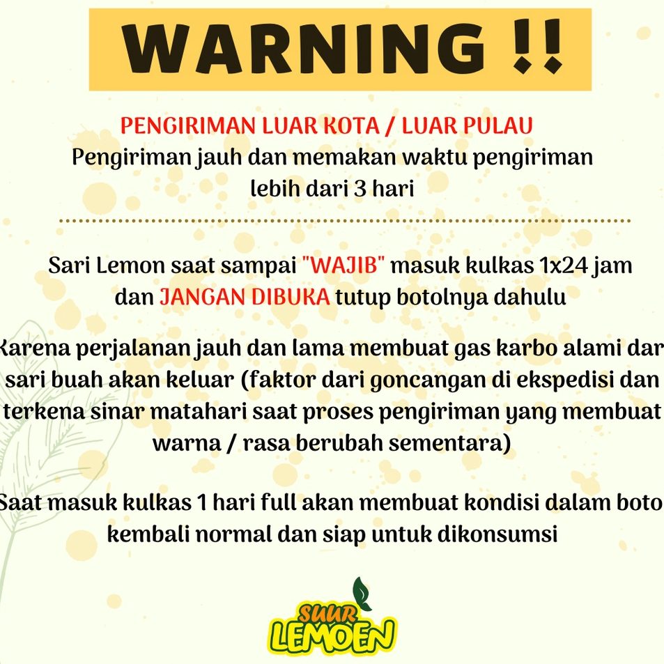 

✾✱ Sari Lemon / Air Lemon Murni / Minuman Diet 250ml - 500ml | Lemon California By Suur Lemoen ID