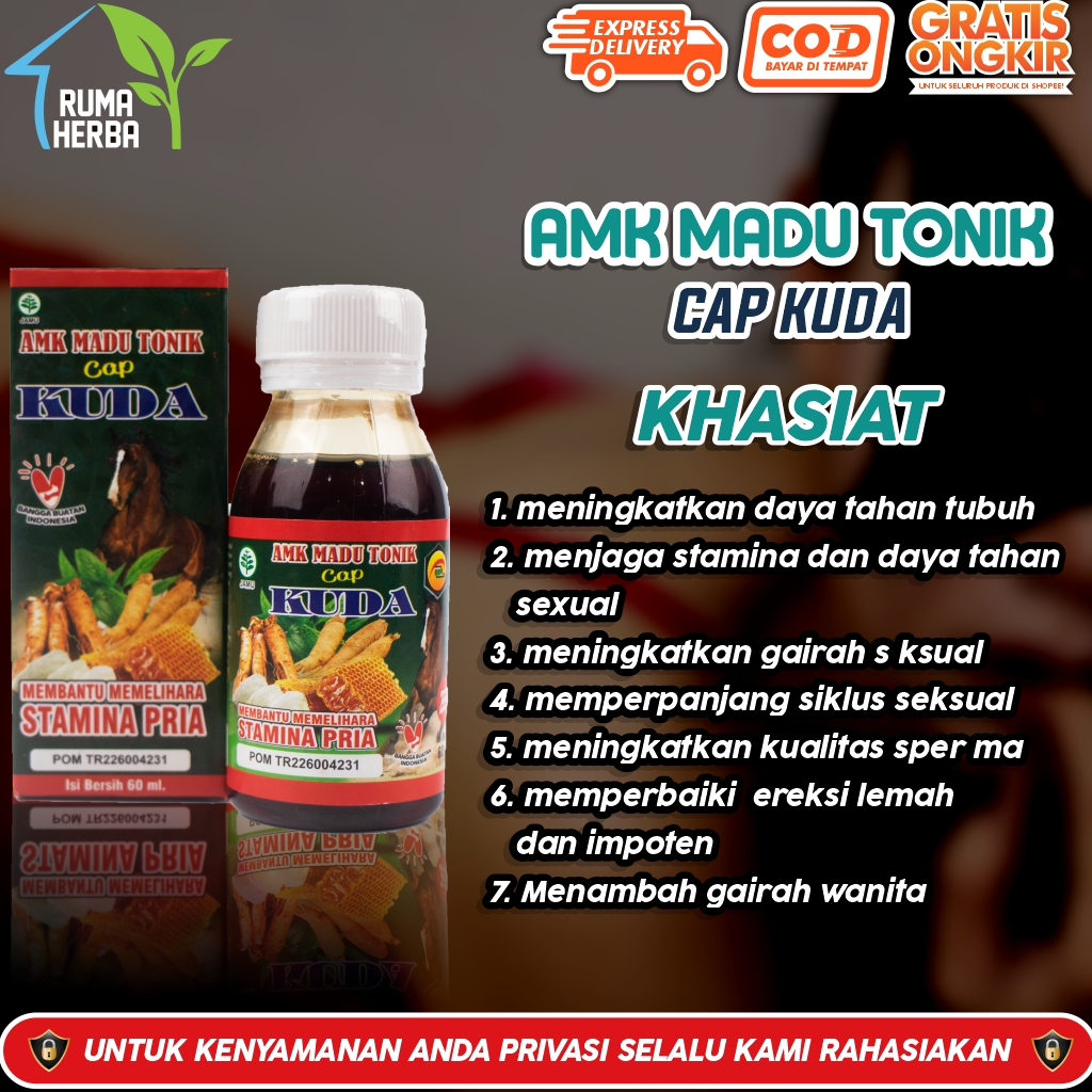 madu super tonik cap kuda asli herbal tahan lama obat kuat pria tahan lama madu super tonik tahan la