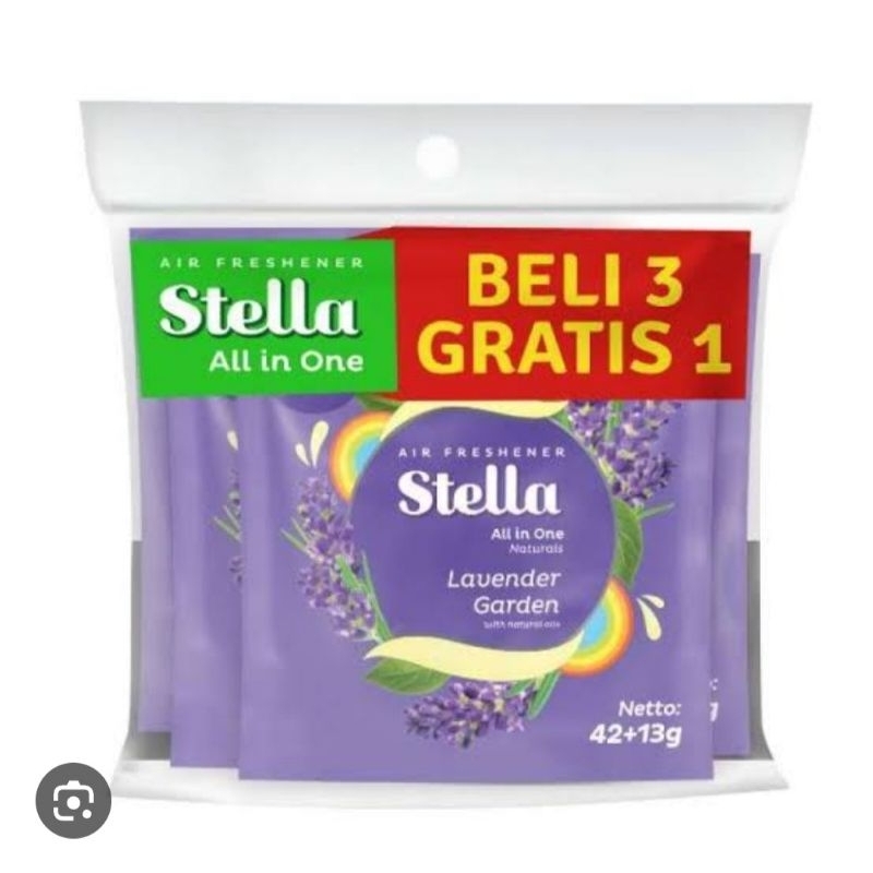 STELLA all in one Lavender  Beli 3 gratis 1