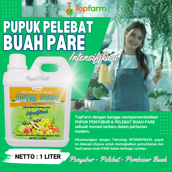 Pupuk Penyubur Tanaman Pare / Pupuk Untuk Tanaman Pare / Pupuk Pembesar Buah Pare / Pupuk Pelebat Bu