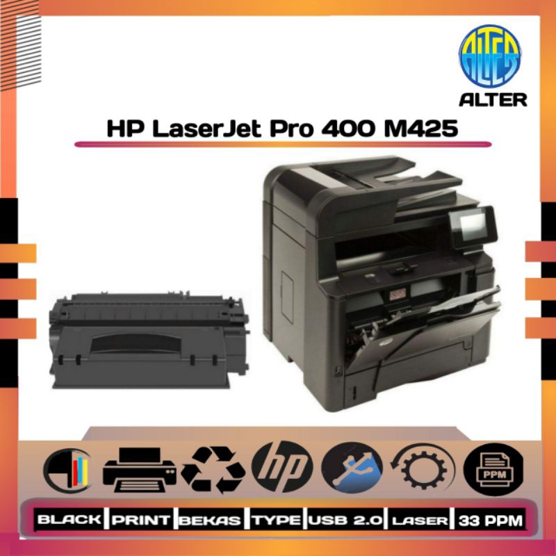 hp laserjet pro 400 mfp printer murah