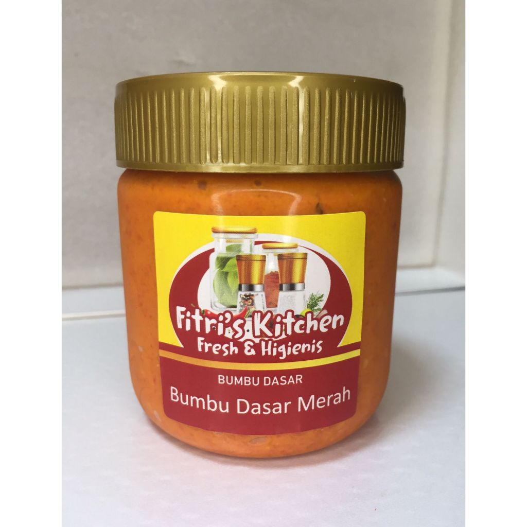 

Bumbu Dasar Merah Dalam Kemasan (Red Seasoning Paste) Fitri's Kitchen