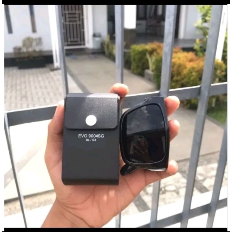 Kacamata gaya model kotak lipat Korea pria wanita