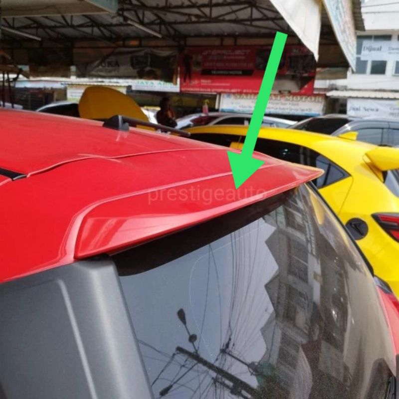 spoiler original agya ayla axia wigo 2023 up