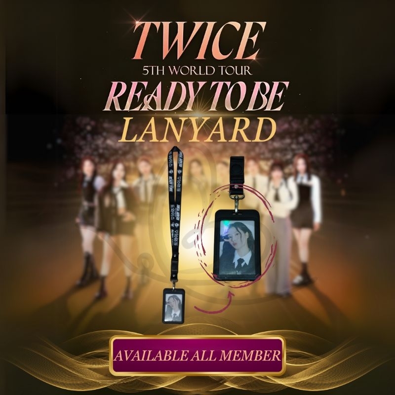 

TWICE READY TO BE LANYARD