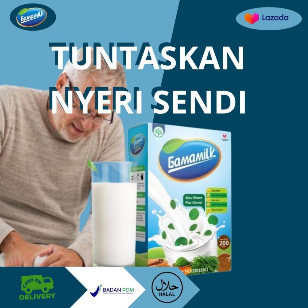 

PROMO TERMURAH GAMAMILK ORIGINAL- Susu Etawa Solusi Rematik dan Asam Urat HALAL BPOM