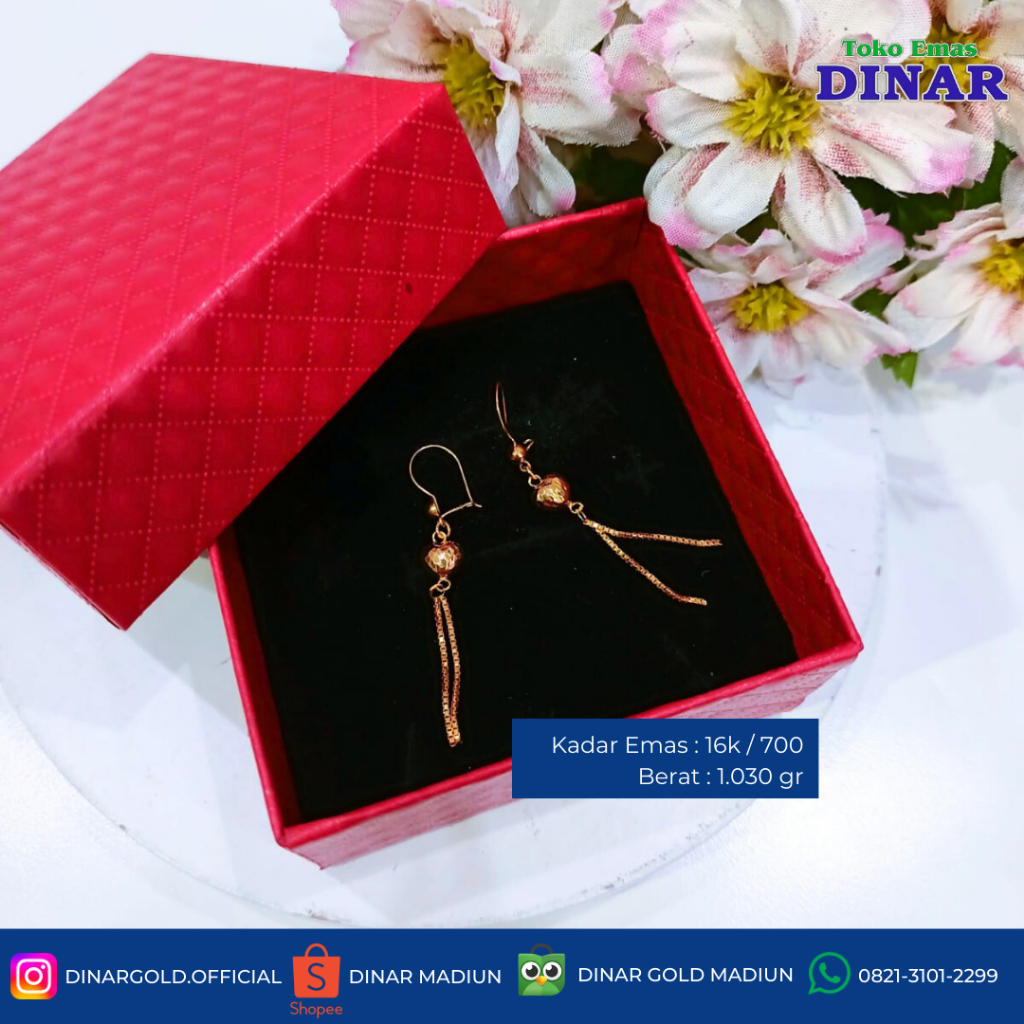 ANTING SANTA MDL PANJANG SLP 16K 700- EMAS TUA -