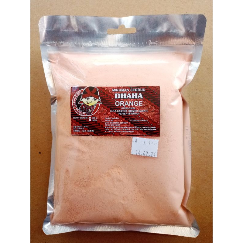 

Serbuk minuman Orange/jeruk 500gram