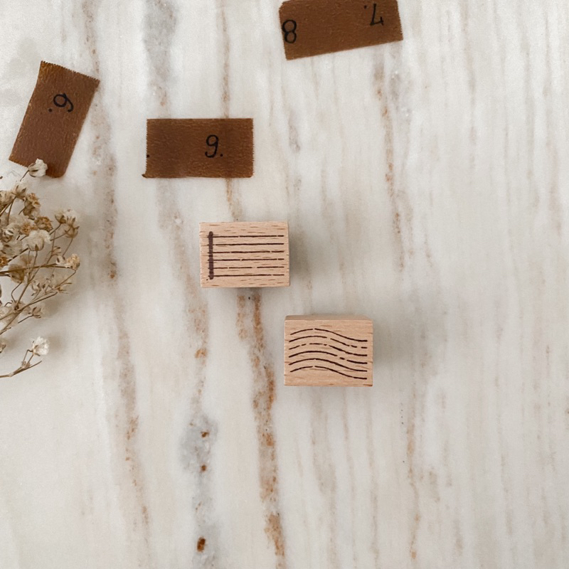 

Kurukynki Postal Lines Rubber Stamp