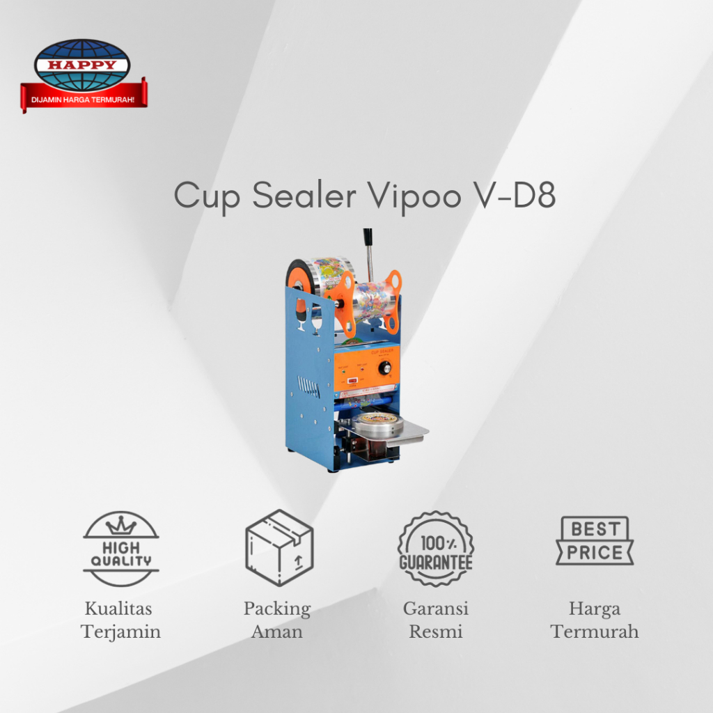 Cup Sealer Vipoo V – D8