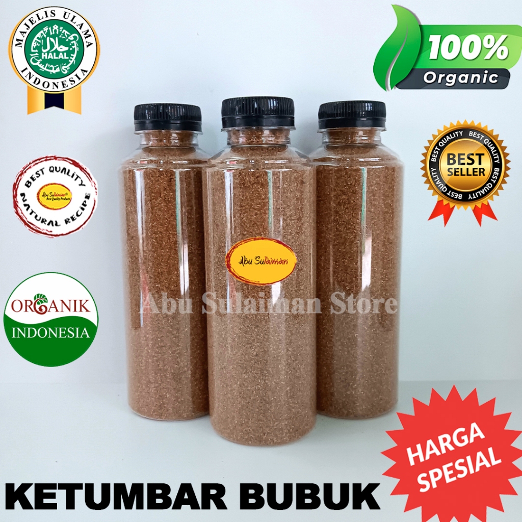 

Baru! Ketumbar Bubuk Kemasan Botol / Organik Ketumbar Bubuk Bottle Packge