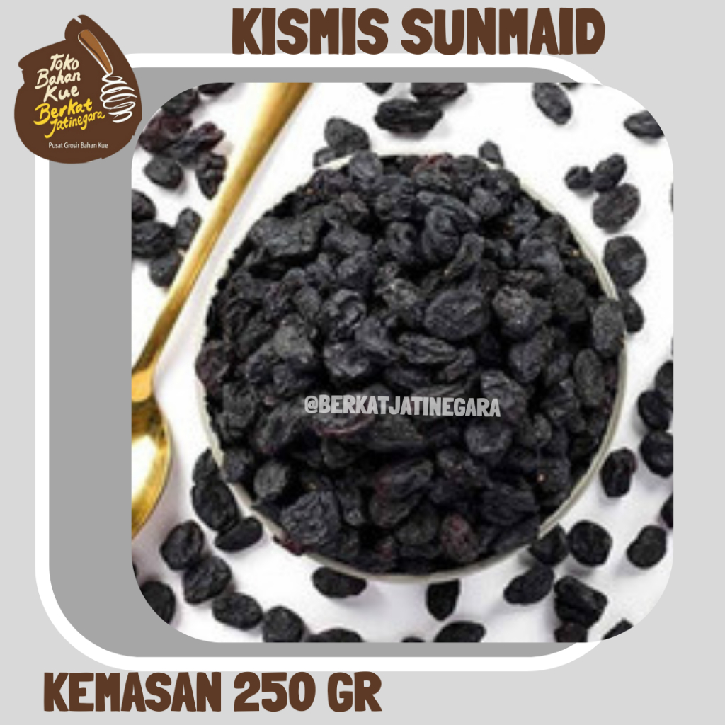 

KISMIS SUNMAID KEMASAN REPACK 250 GR / BUAH KERING / KISMIS