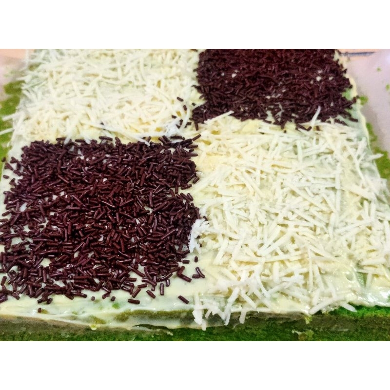 

Pandan Santan Cake