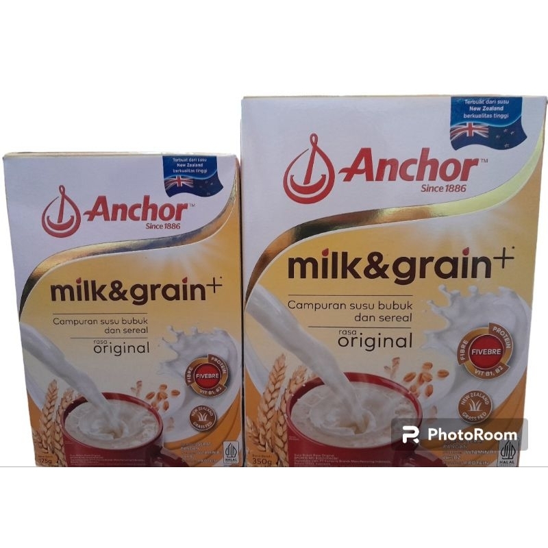 

Anchor Susu Bubuk & Sereal Milk&Grain 175g/350g