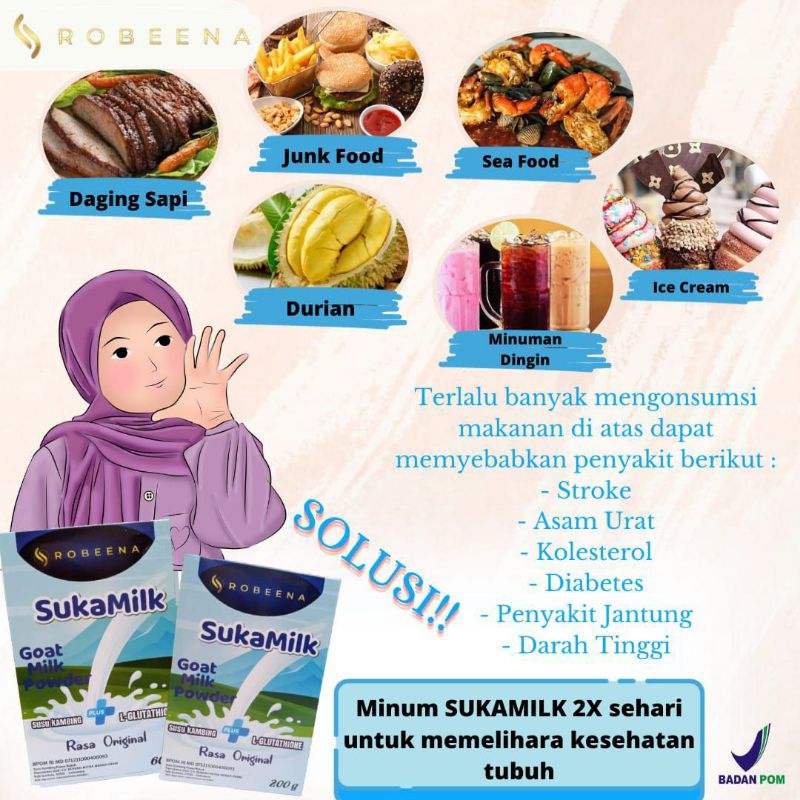 

susu SUKAMILK mengontrol keseimbangan tubuh kamu