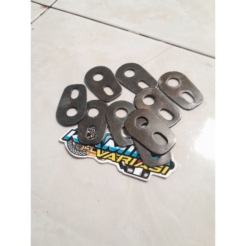 WASHER RING PLAT BESI DUDUKAN LAMPU SEIN SEN RITING NINJA SS NINJA R RR