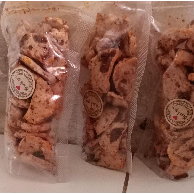 

basreng pedas/basreng kriuk/baso goreng/cemilan ringan/cemilan kekinian/makanan ringan/basreng