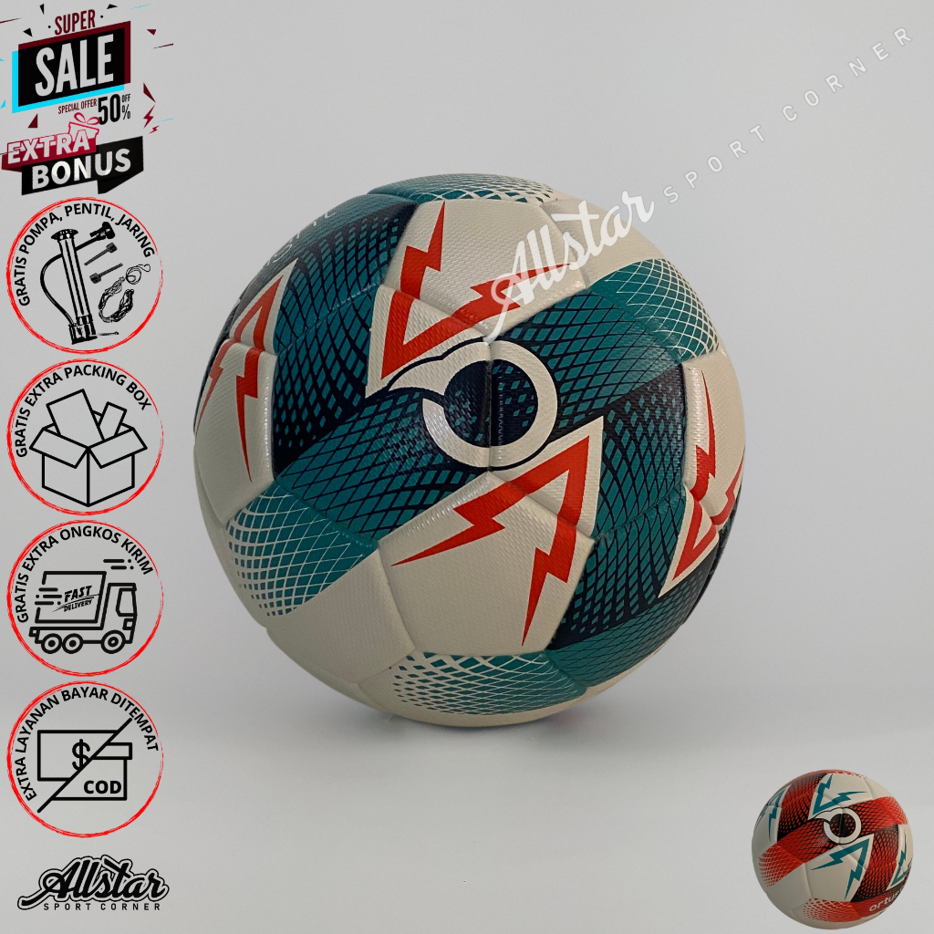 Bola futsal ORTUSEIGHT original size 4 Bola futsal original ORTUSEIGHT LIGHTHING size 4