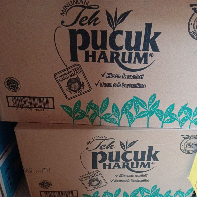 

Teh Pucuk Harum Jasmine Dus isi 24botol (khusus instan palembang)