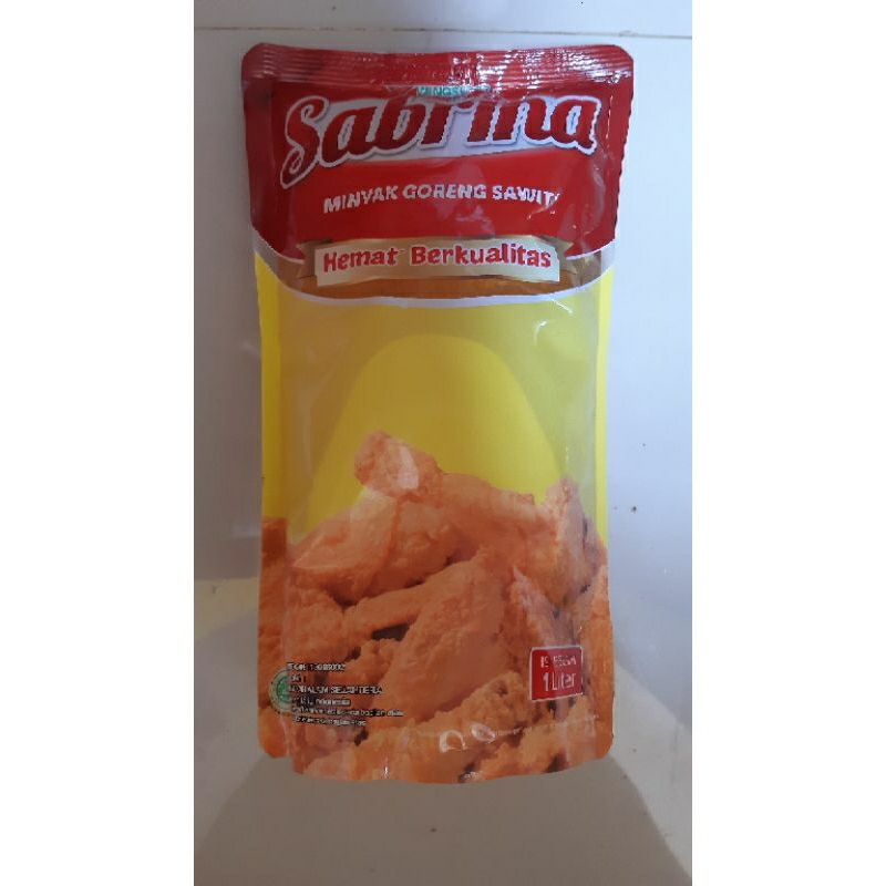 

Minyak Goreng Sabrina 1L