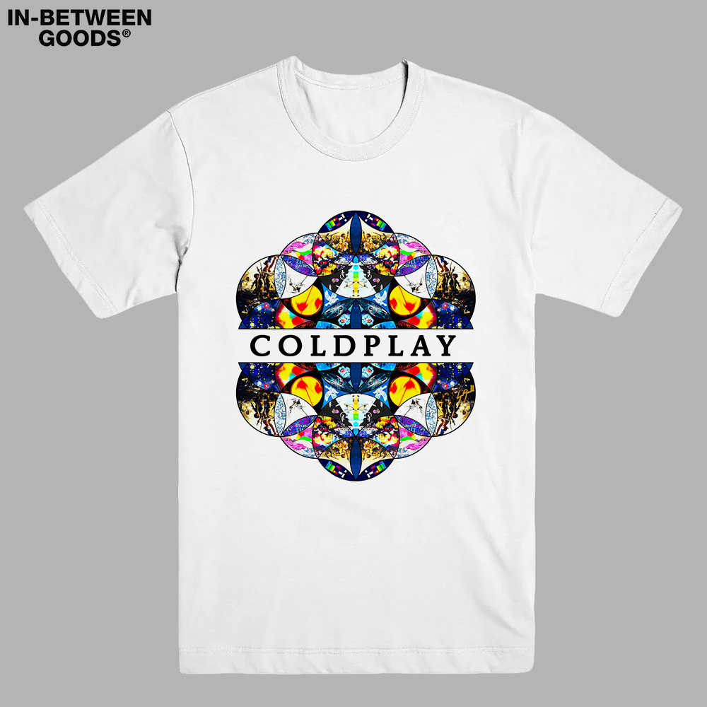 COLDPLAY - KALEIDOSCOPE | T-SHIRT BAND | MERCHANDISE