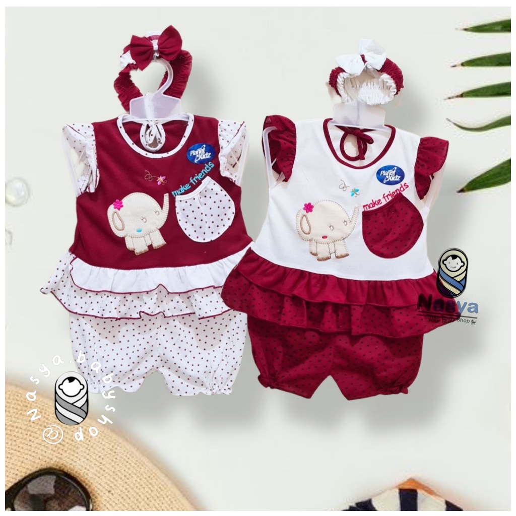 [P-013] Dress Anak Fresh / Baju anak bayi Keren - Planet Kids (Planet Kid)