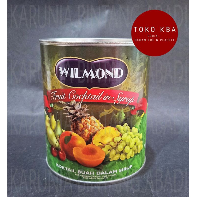 

Wilmond Fruit Cocktail in Syrup Koktail Buah dalam Sirup 825 Gram