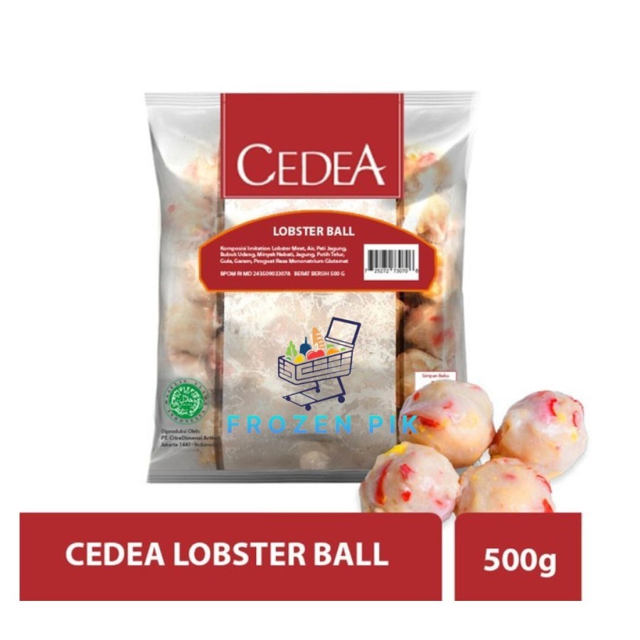 

Bakso Lobster Cedea 500Gr